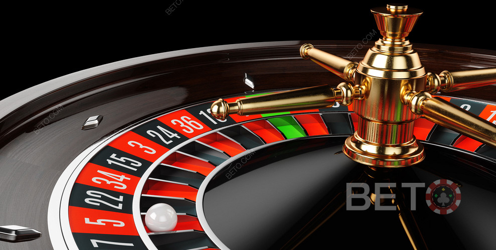 Deux types de paris de couleur sont vus dans la Roulette en ligne, qui sont rouge ou noir.