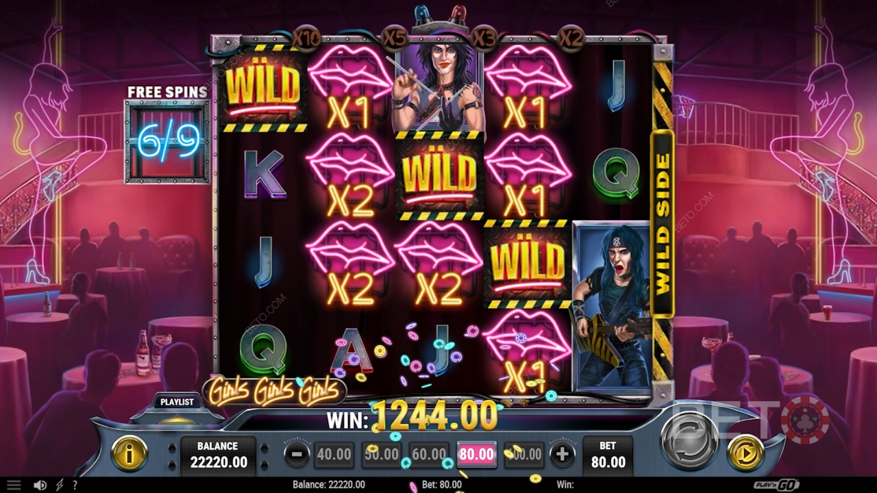 Motley Crue Revue par BETO Slots