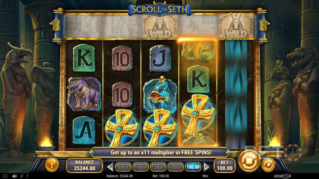 Scroll of Seth Critique de BETO Slots