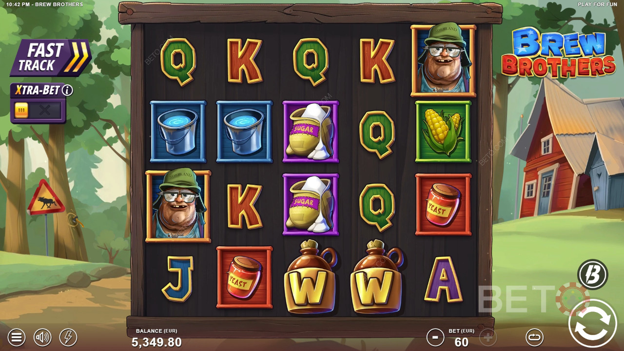 Les fonctions bonus expliquées dans Brew Brothers by Slotmill