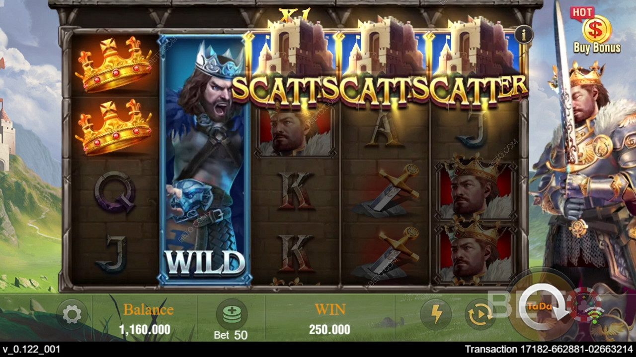 King Arthur Critique de BETO Slots