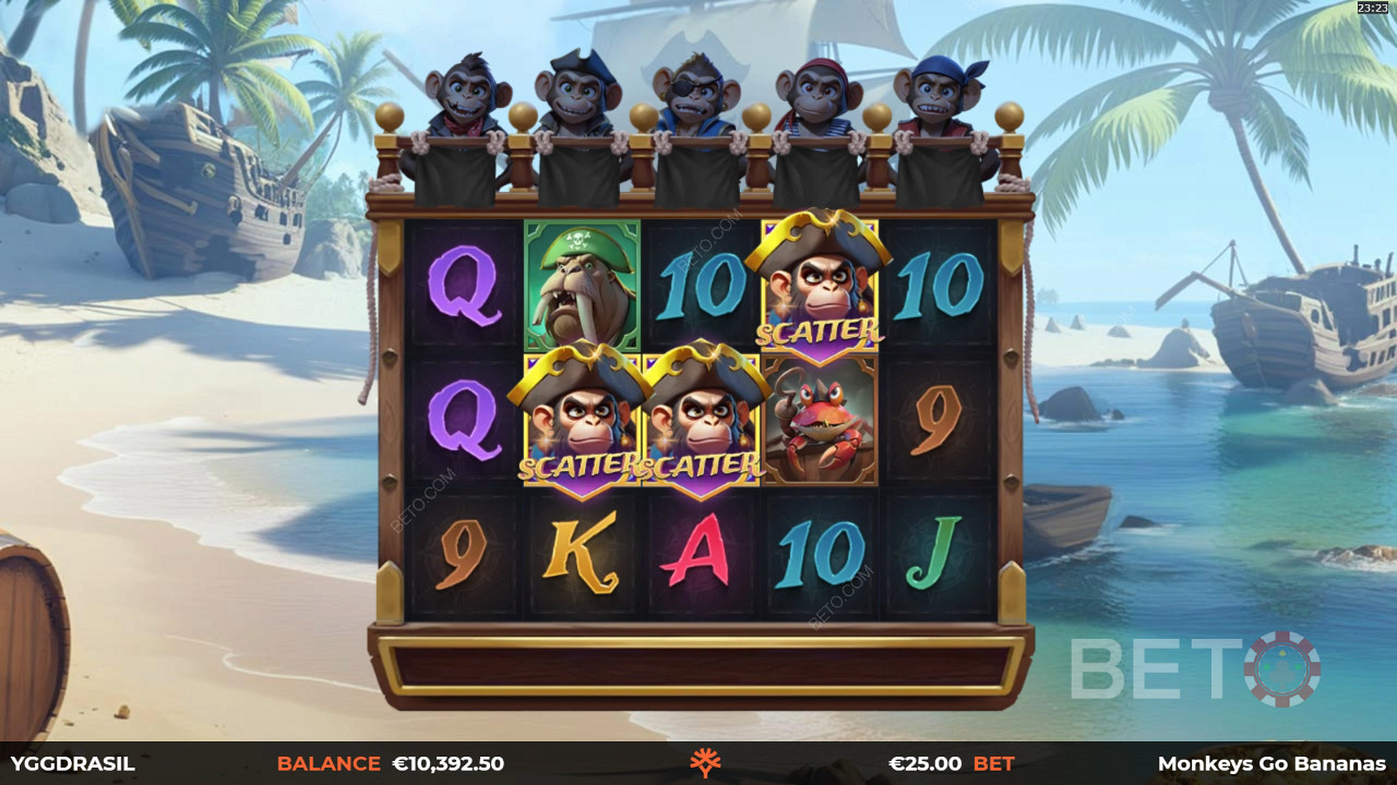 Monkeys Go Bananas MultiMax Jeu Gratuit