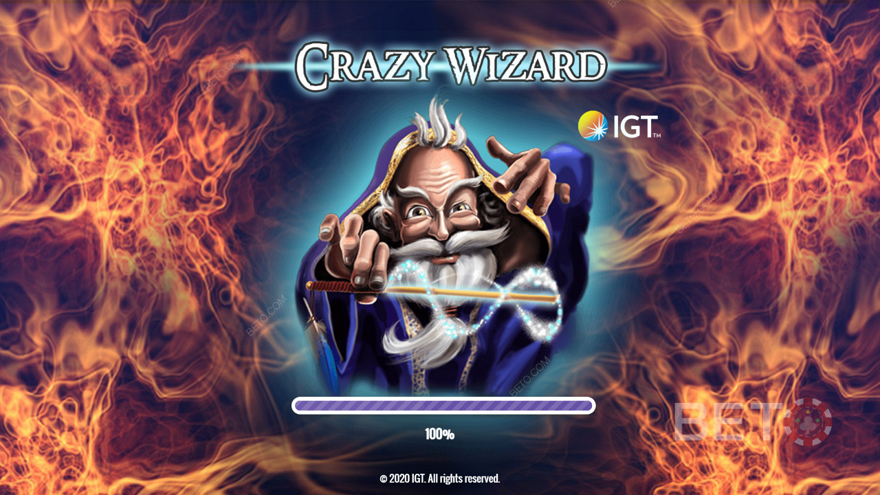 Entrez dans le monde des sorciers et des magiciens - Crazy Wizard une machine à sous de IGT