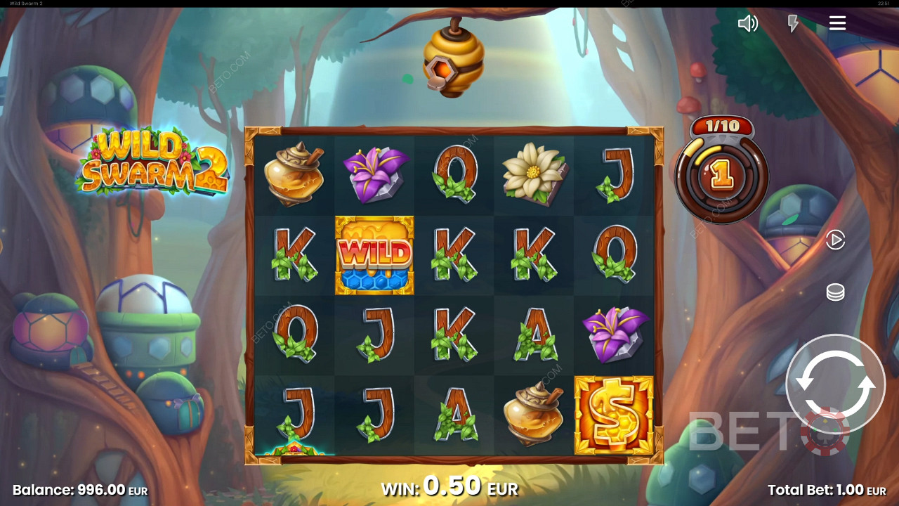 Gagnez 10 000x votre mise dans la machine à sous Wild Swarm 2