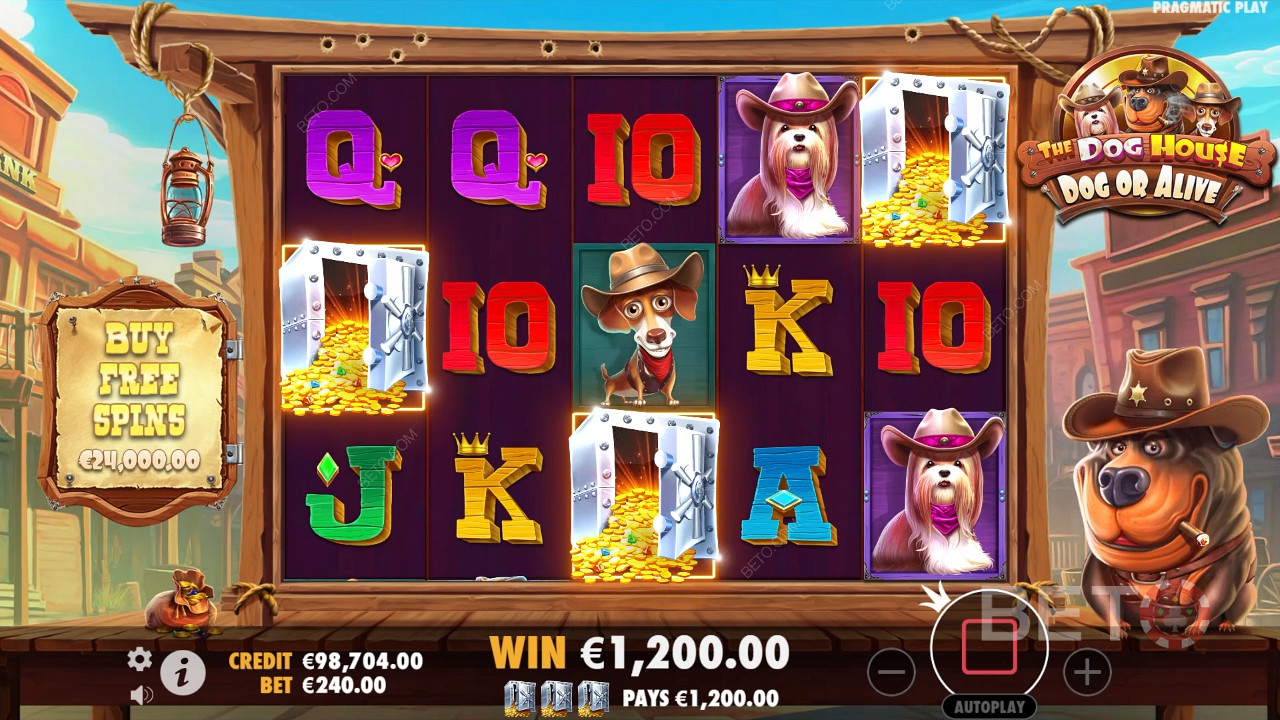 The Dog House - Dog or Alive Jeu Gratuit