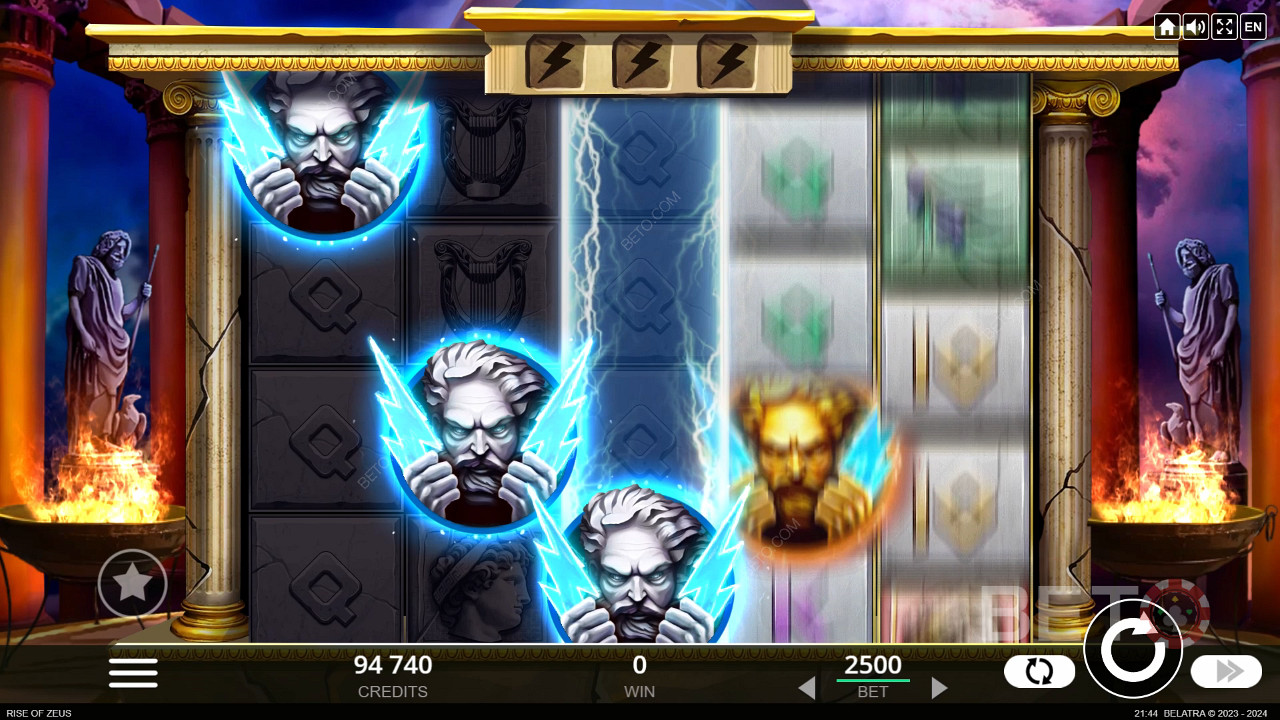 Rise of Zeus Jeu Gratuit