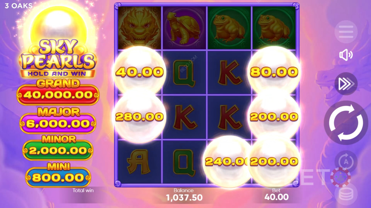 Sky Pearls Critique de BETO Slots