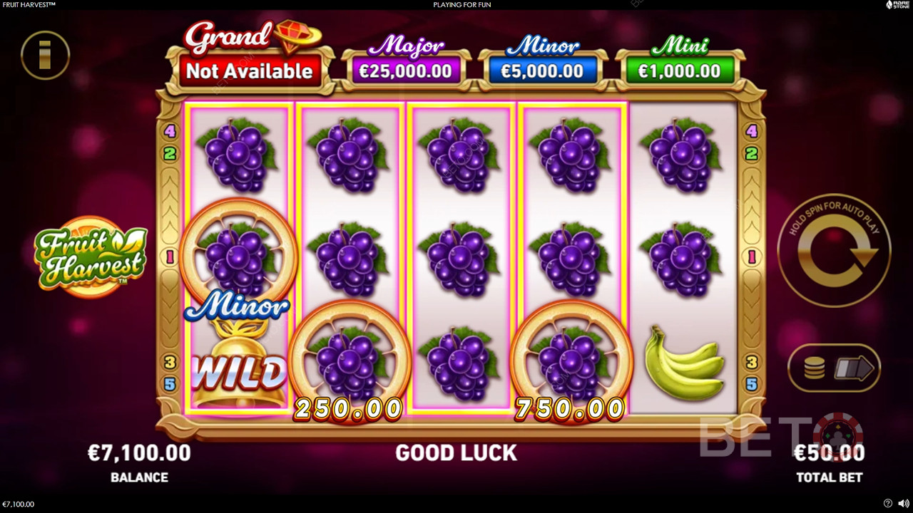 Les bonus expliqués dans Fruit Harvest par Rarestone Gaming
