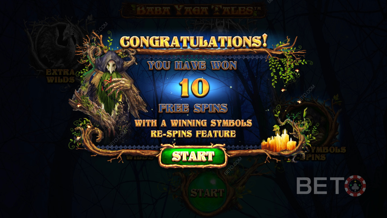 Gagnez 1 000 fois votre mise dans la machine à sous Baba Yaga Tales en ligne!