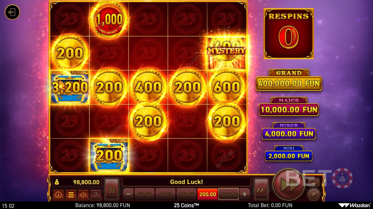 25 Coins Revue par BETO Slots