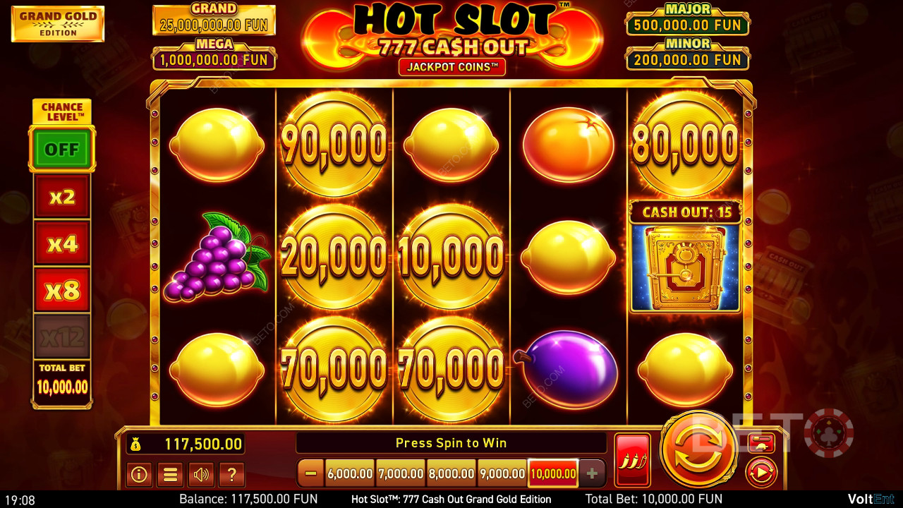 Hot Slot : 777 Cash Out Grand Gold Edition Revue par BETO Slots