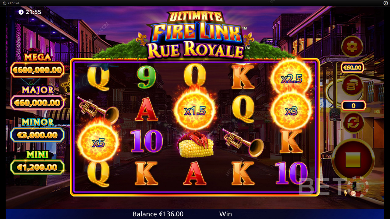 Ultimate Fire Link Rue Royale Jeu Gratuit
