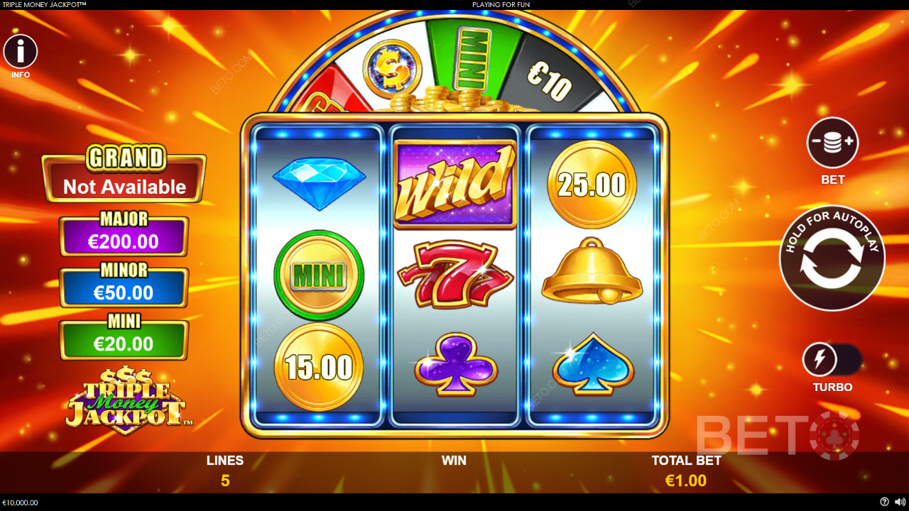 Comment jouer au triple jackpot de Playtech?