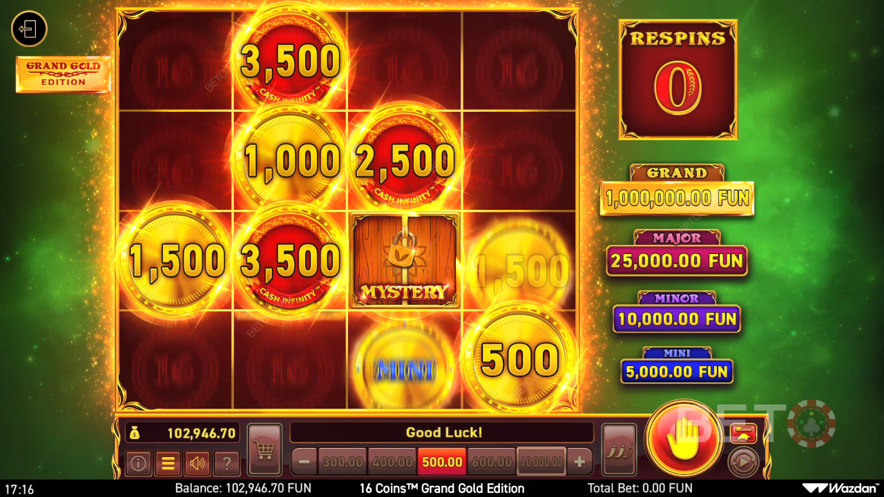 La machine à sous en ligne 16 Coins Grand Gold Edition en vaut-elle la peine?