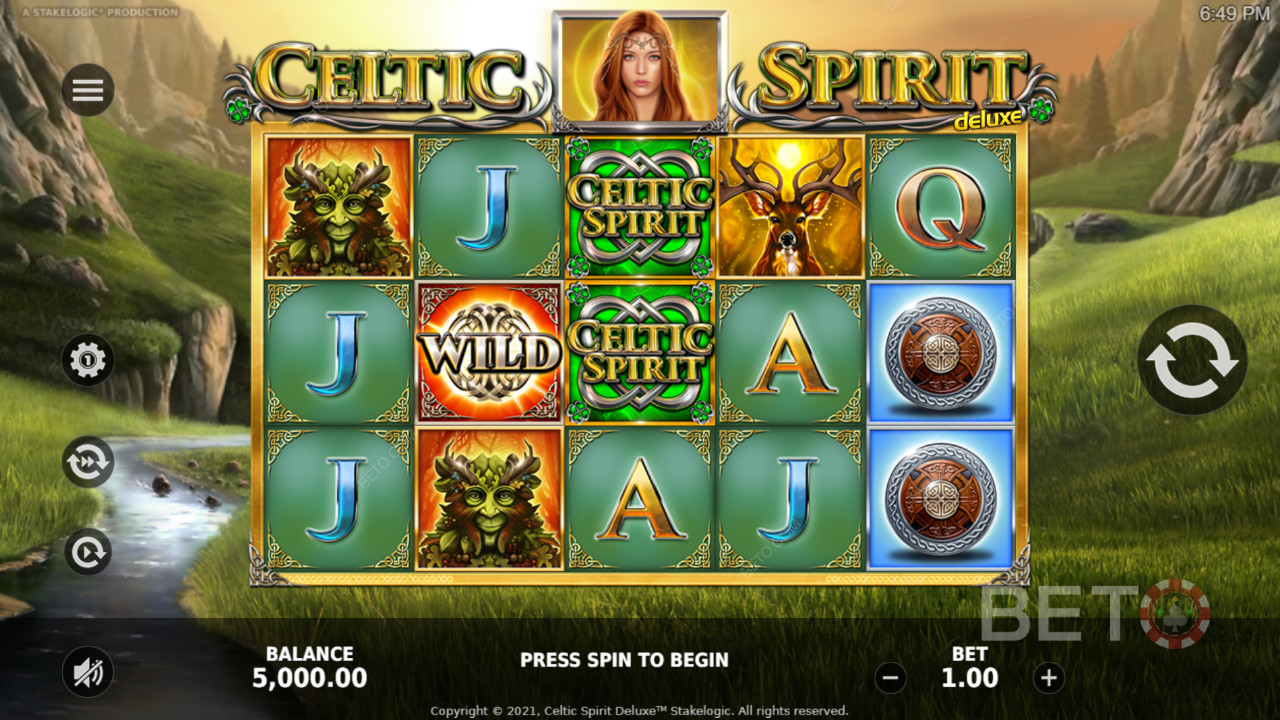 Celtic Spirit Deluxe Critique de BETO Slots