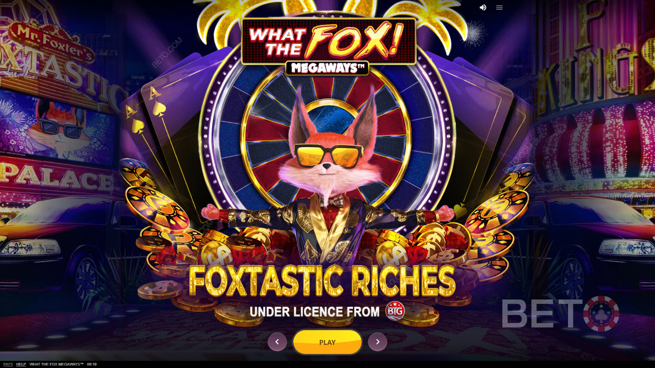 Lancement du jeu Megaways de luxe "What The Fox ".