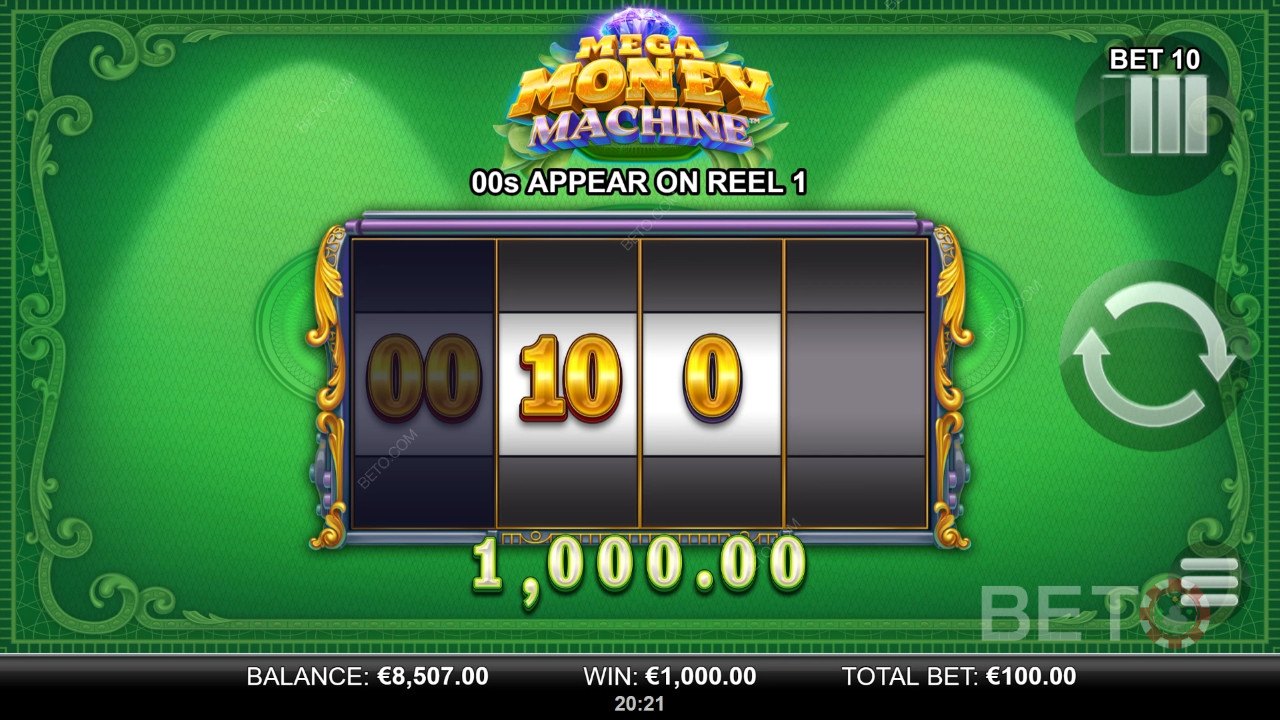 Mega Money Machine Revue par BETO Slots