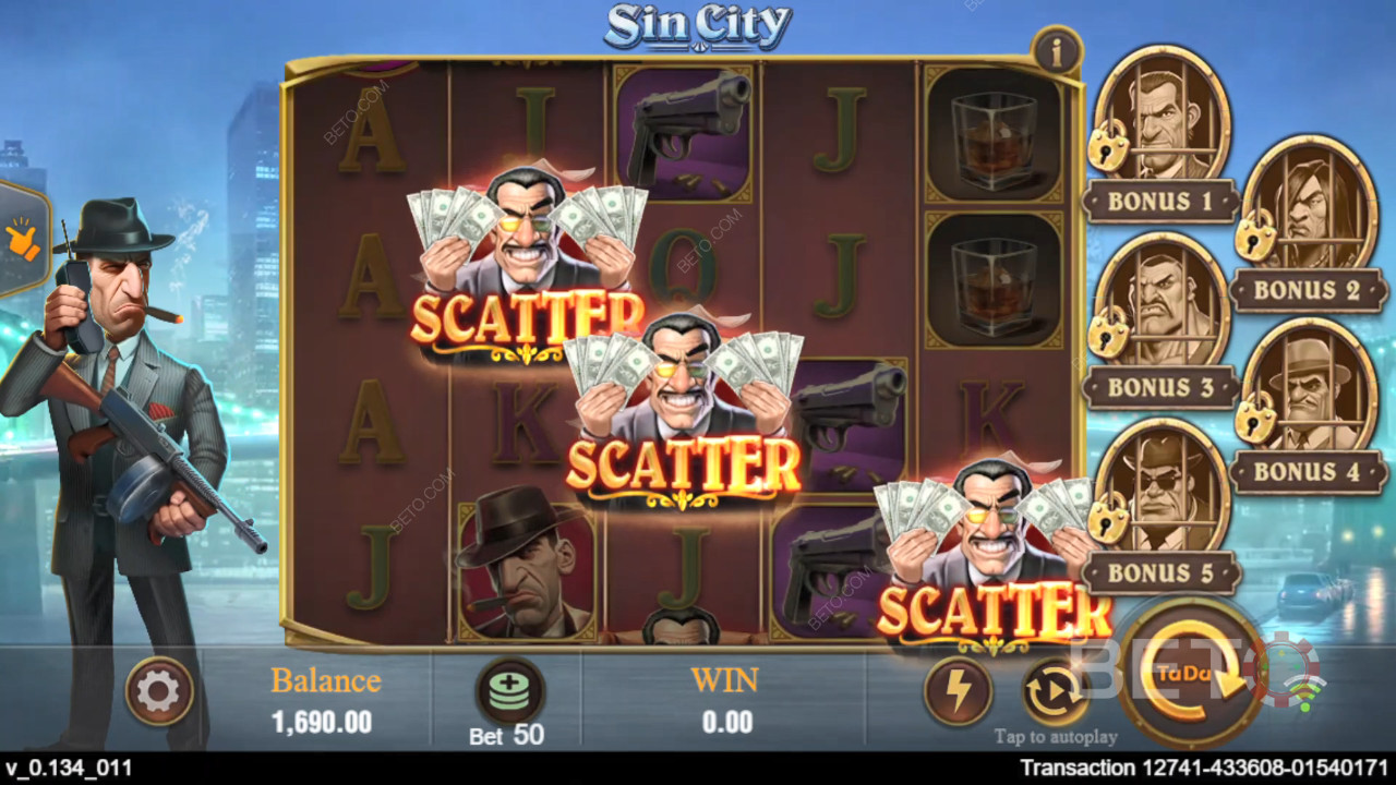 Sin City (TaDa Gaming) Jeu Gratuit