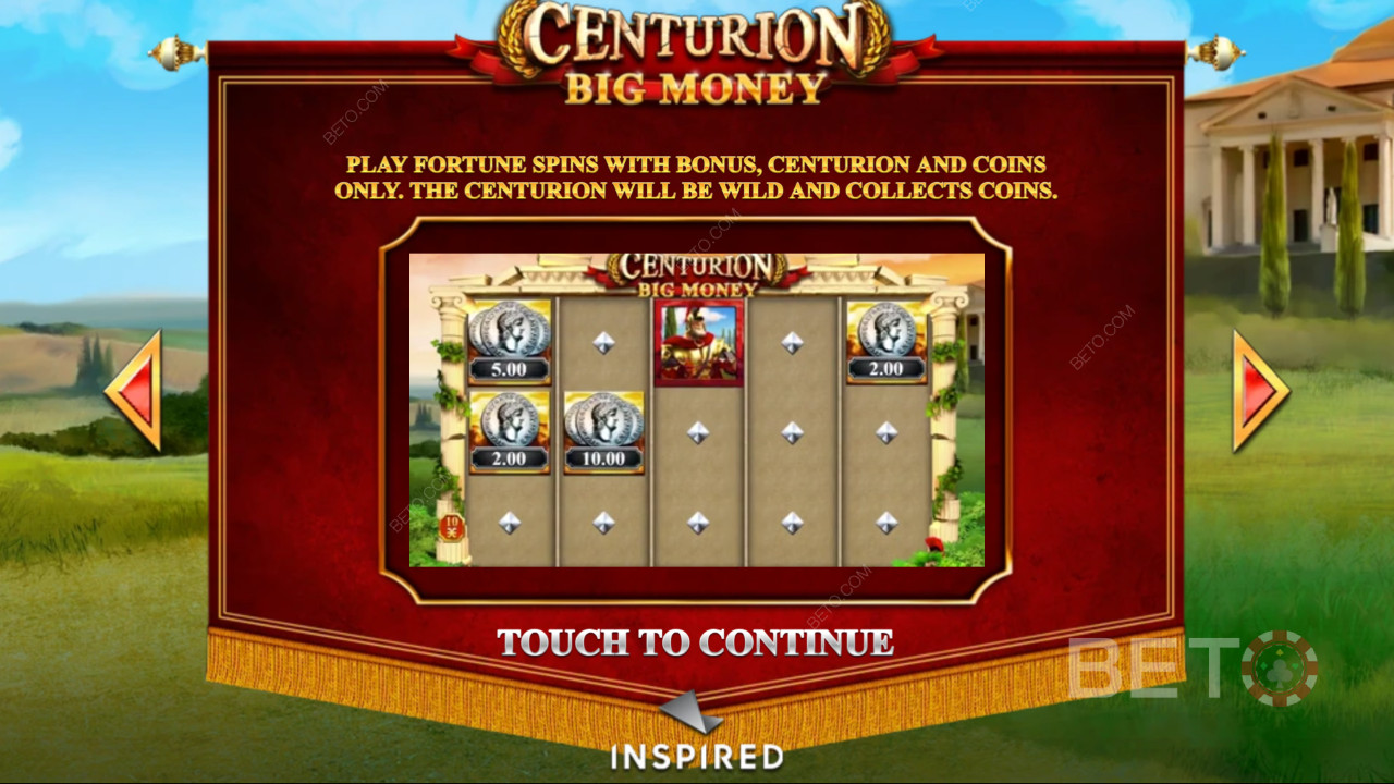 Centurion Big Money Video Slot - Notre Verdict