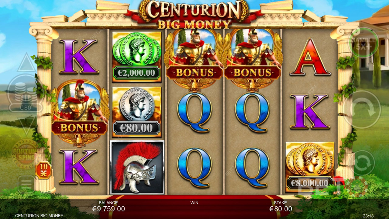 Centurion Big Money Jeu Gratuit