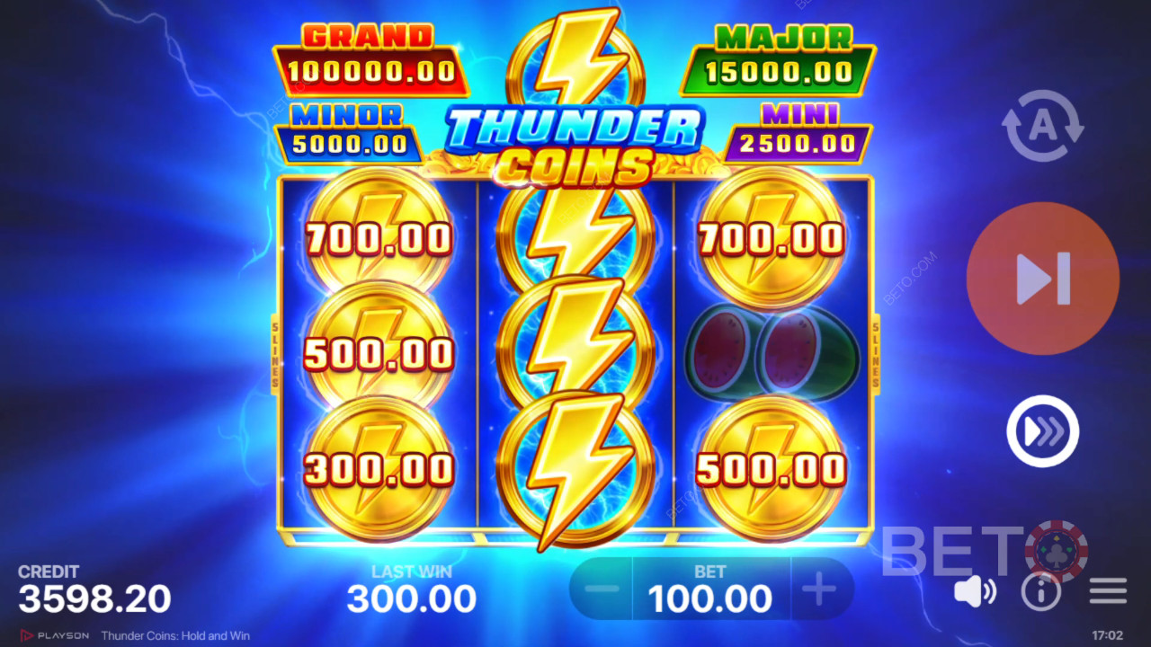 Thunder Coins Jeu Gratuit
