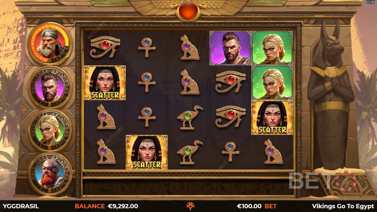 Vikings Go To Egypt Wild Fight Revue par BETO Slots