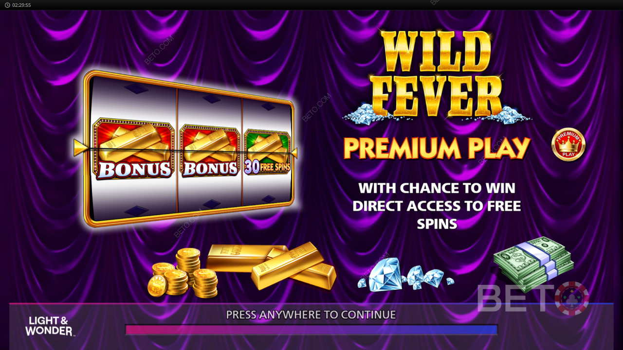Les bonus expliqués dans Wild Fever par Light and Wonder