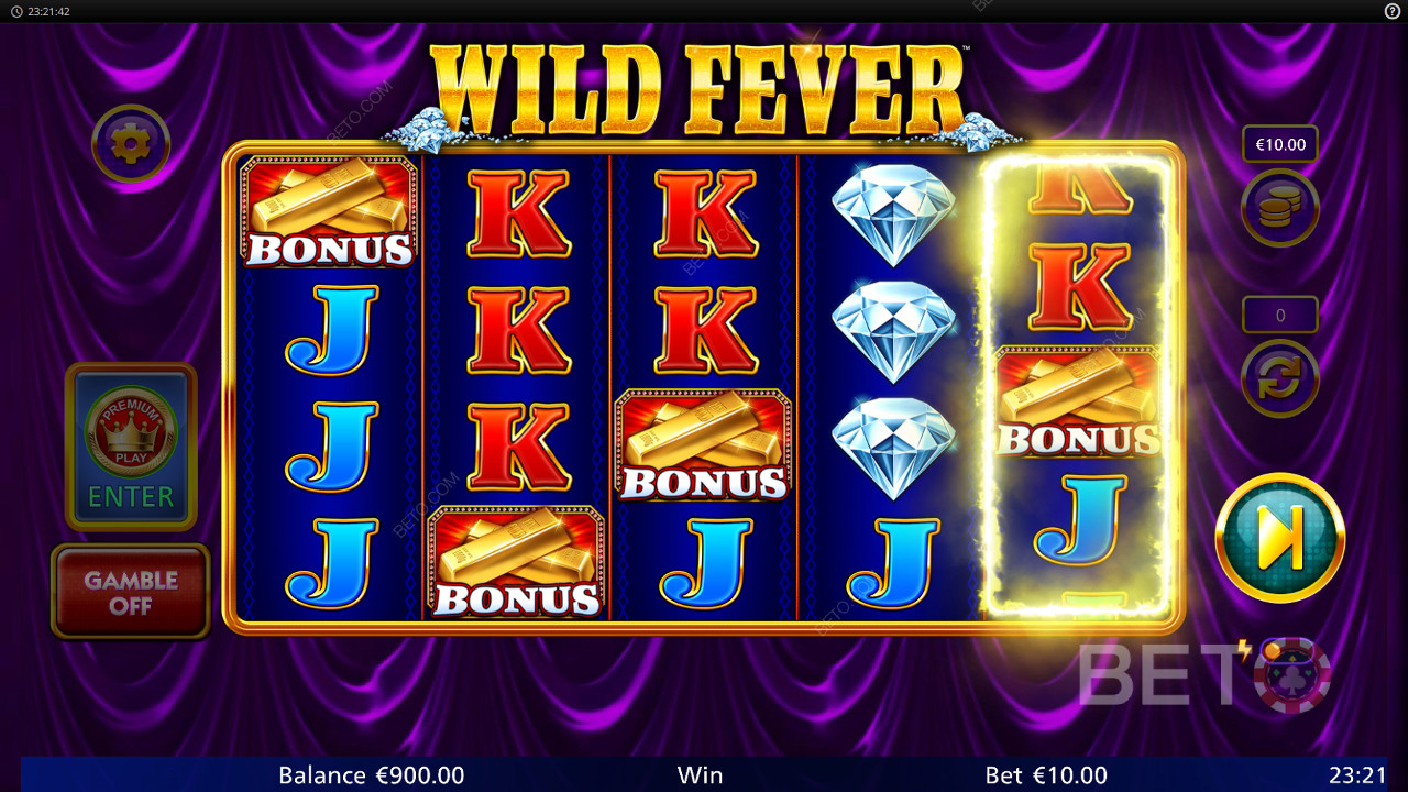 Wild Fever Critique de BETO Slots
