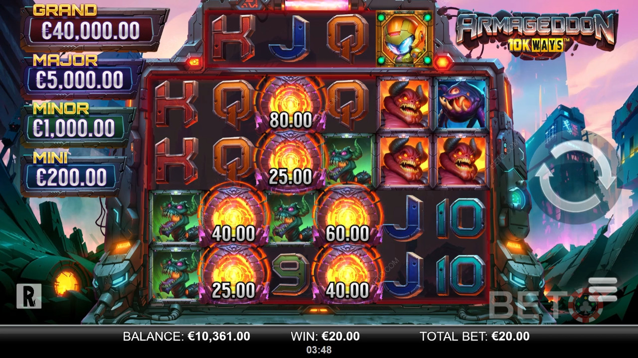 Armageddon 10k Ways Jeu Gratuit