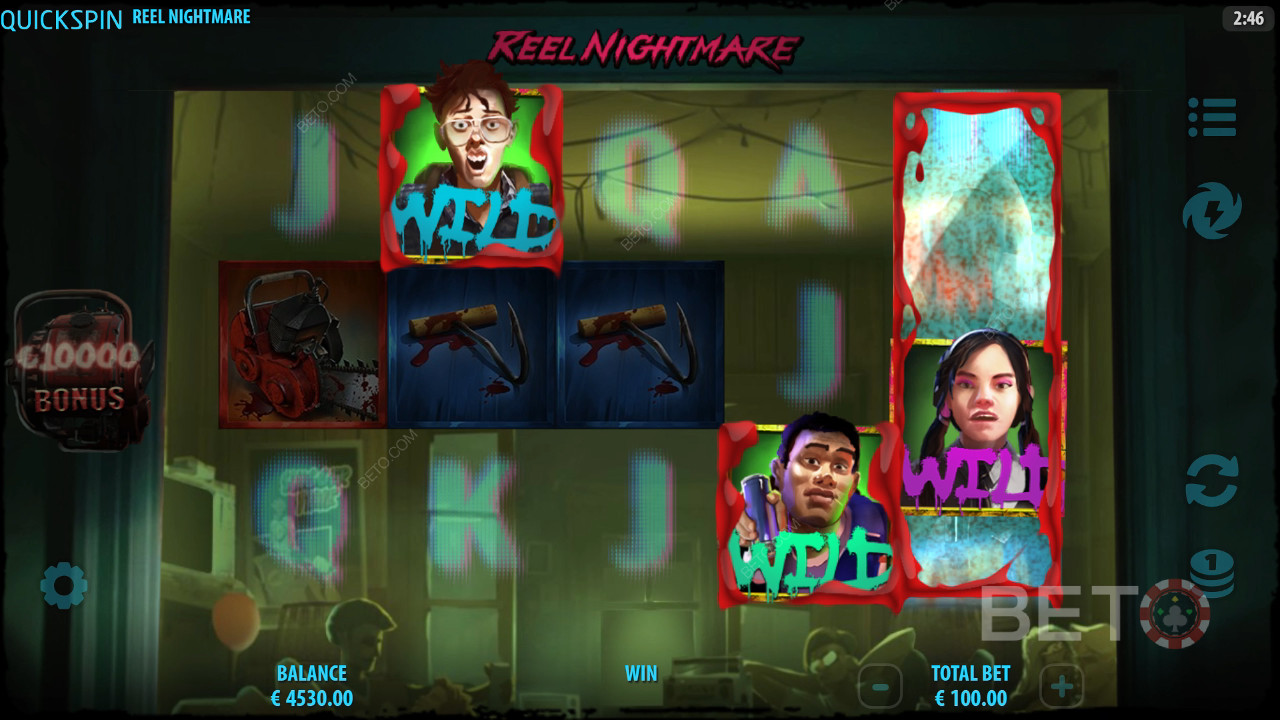 Reel Nightmare Revue par BETO Slots