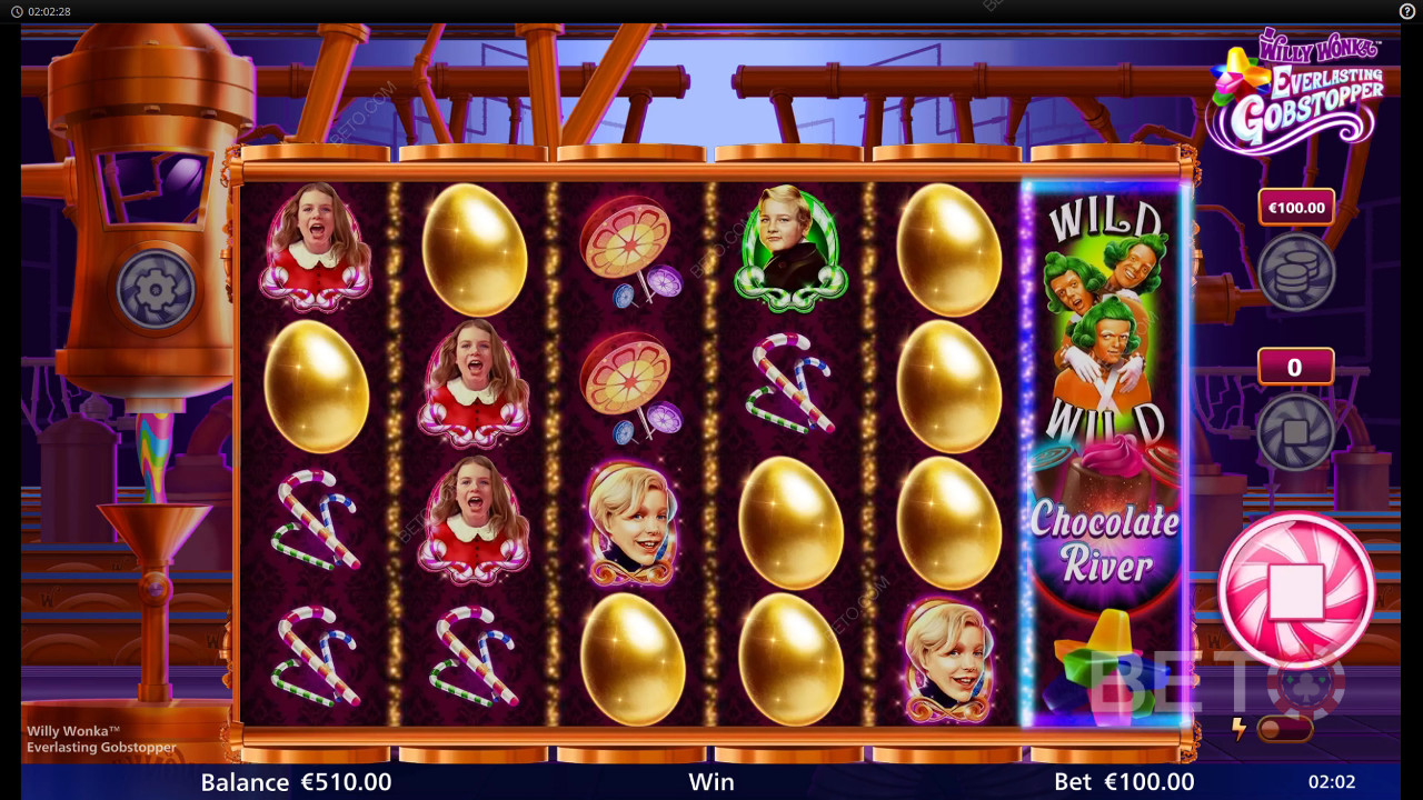 Willy Wonka Everlasting Gobstopper Jeu Gratuit