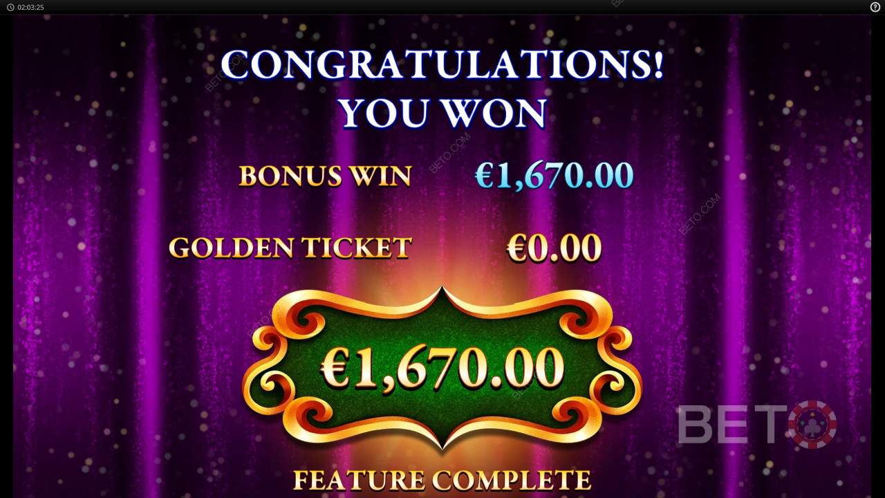 Gagnez 2 000 fois votre mise dans la machine à sous Willy Wonka Everlasting Gobstopper!