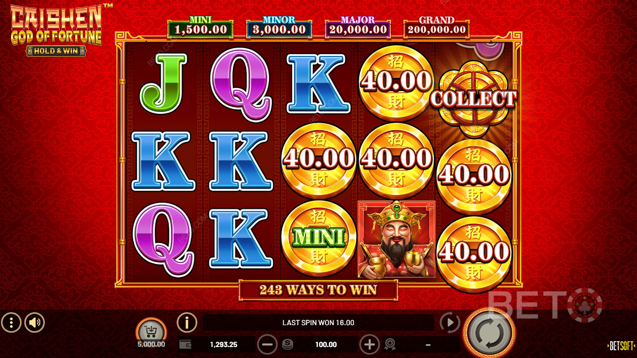 Caishen God of Fortune Revue par BETO Slots