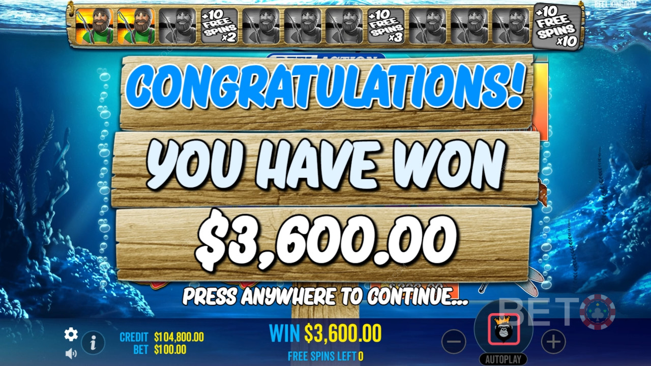 Gagnez 2 100x votre mise dans la machine à sous en ligne Big Bass Bonanza Reel Action!