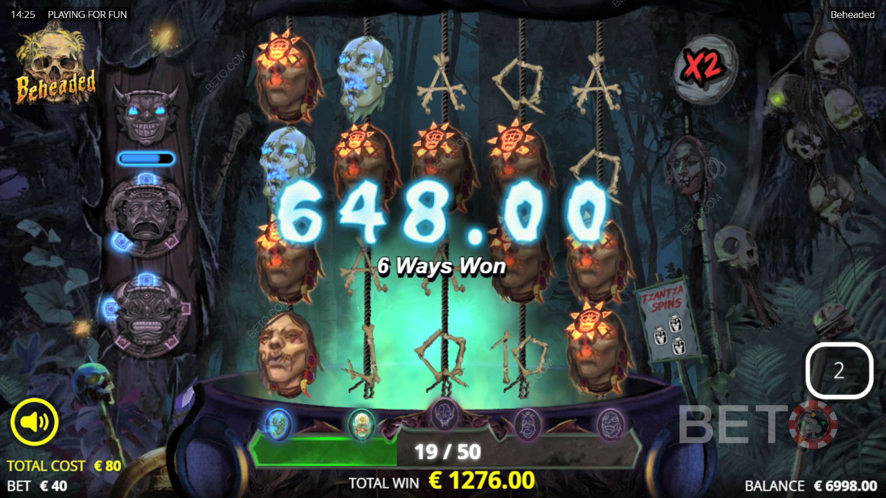 Gagnez 15 950x votre mise dans la machine à sous en ligne Beheaded!