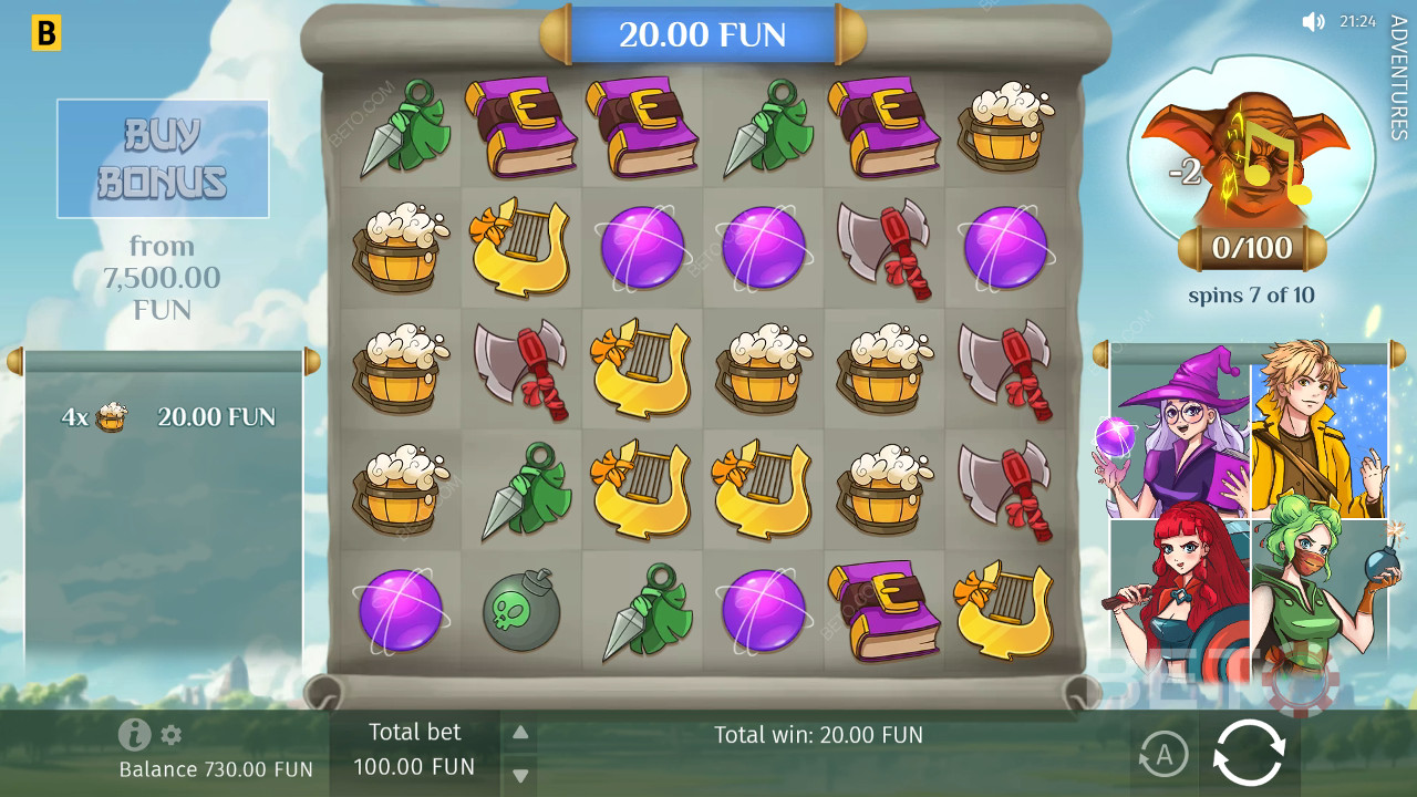 Adventures Jeu Gratuit