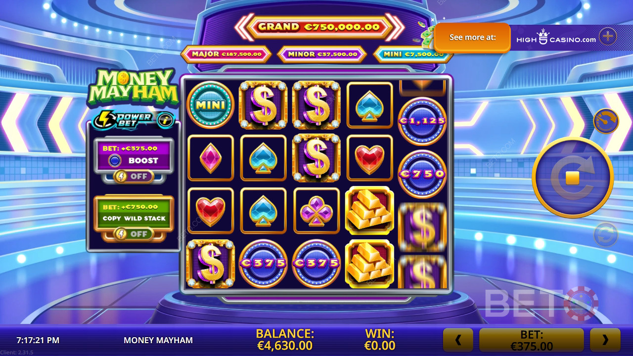 Money Mayham Jeu Gratuit