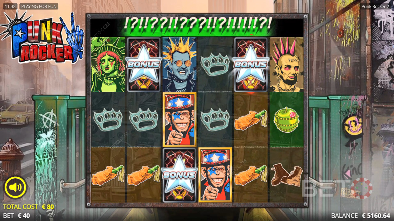 Punk Rocker 2 Commentaire de BETO Slots