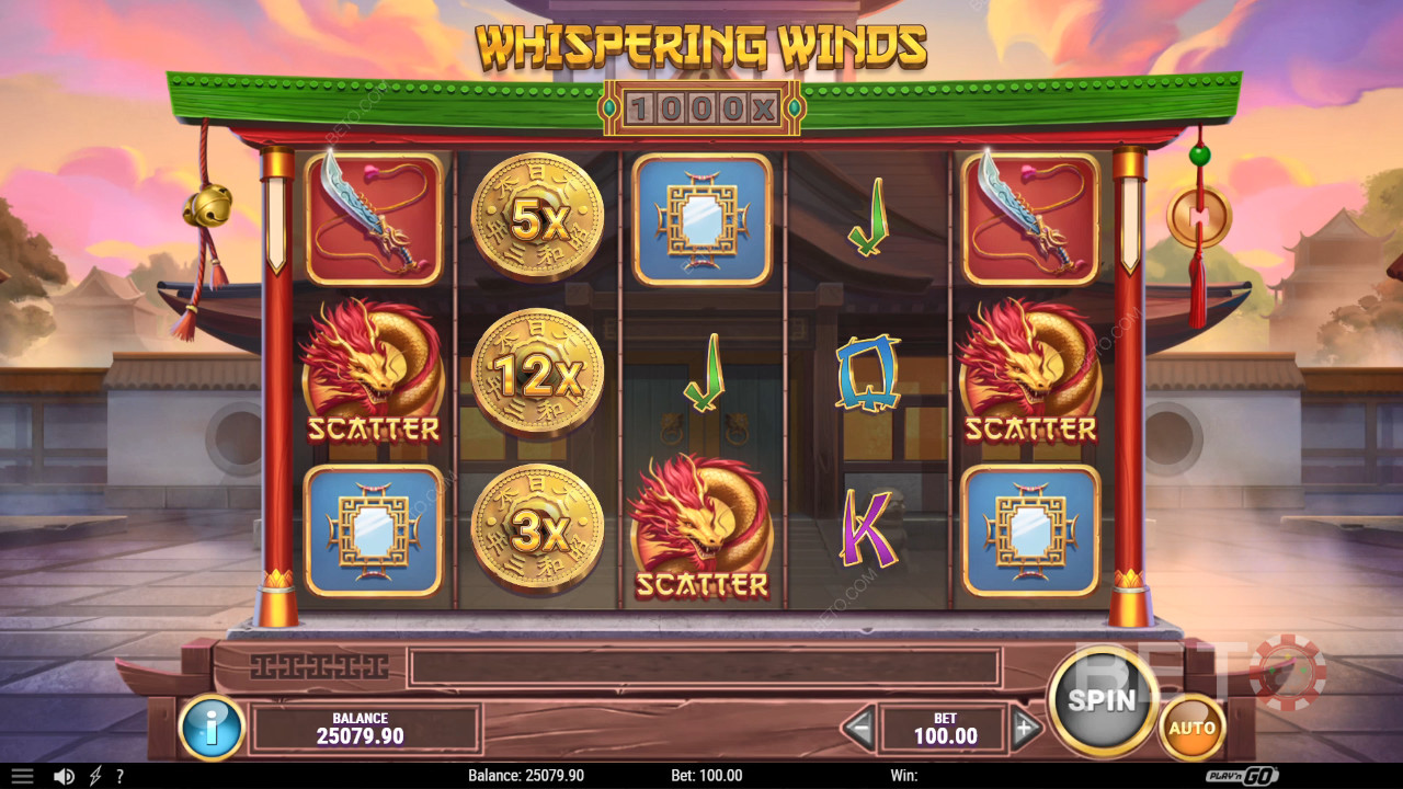 Whispering Winds Critique de BETO Slots