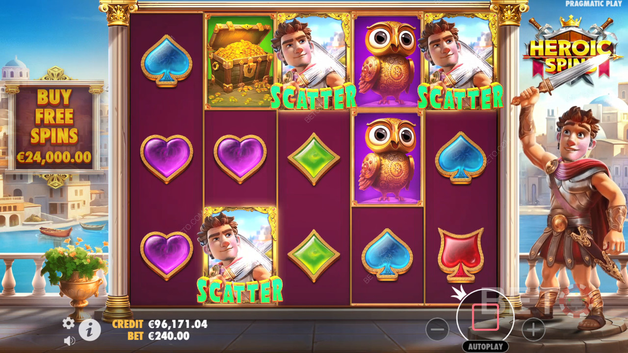 Heroic Spins Jeu Gratuit