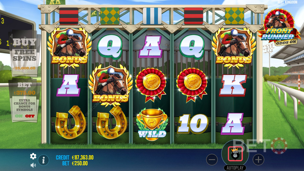 Front Runner Odds On Critique par BETO Slots