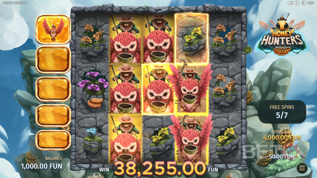 Honey Hunters Critique de BETO Slots