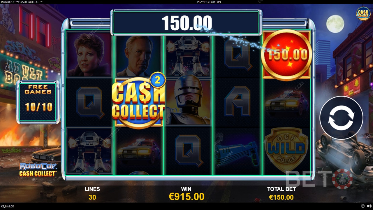 La machine à sous en ligne RoboCop : Cash Collect en vaut-elle la peine?