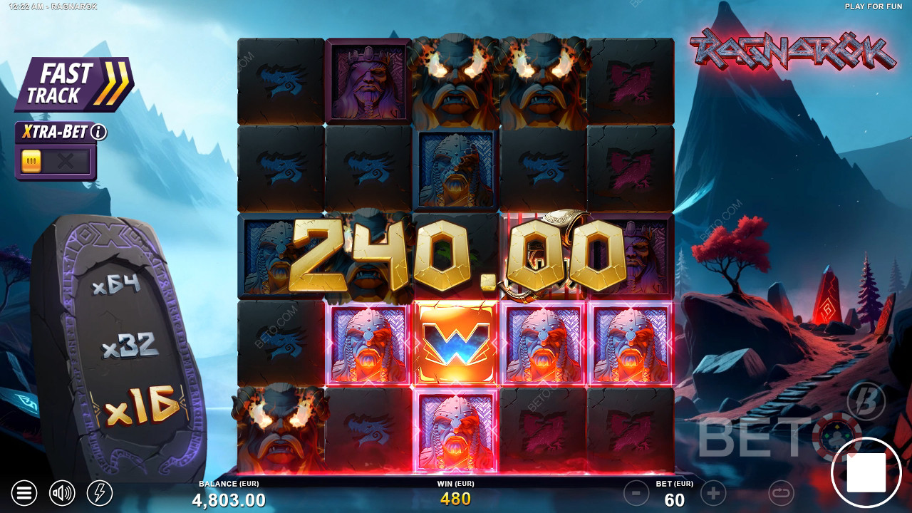 Gagnez 10 000x votre mise dans la machine à sous Ragnarok en ligne!