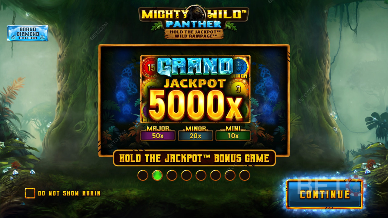 Les bonus expliqués dans Mighty Wild : Panther Grand Diamond Edition par Wazdan