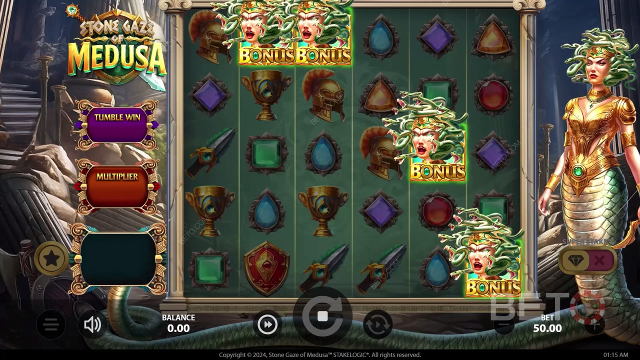 Stone Gaze of Medusa Jeu Gratuit