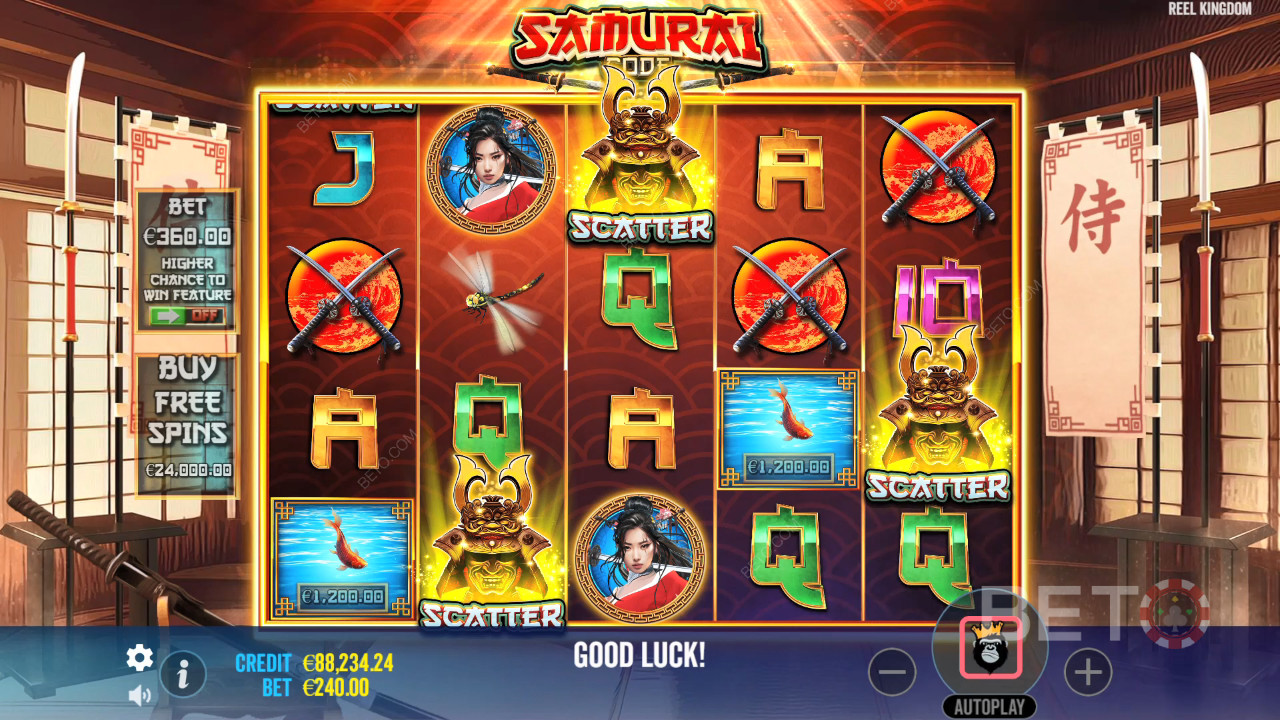 Samurai Code Jeu Gratuit