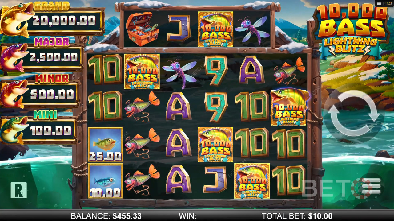 10,000 Big Bass Lightning Blitz Jeu Gratuit