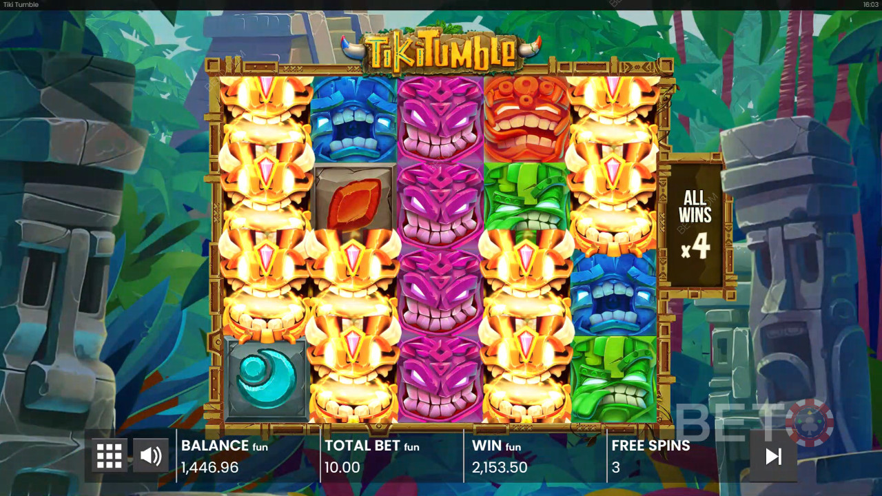 Tiki Tumble  Jeu Gratuit