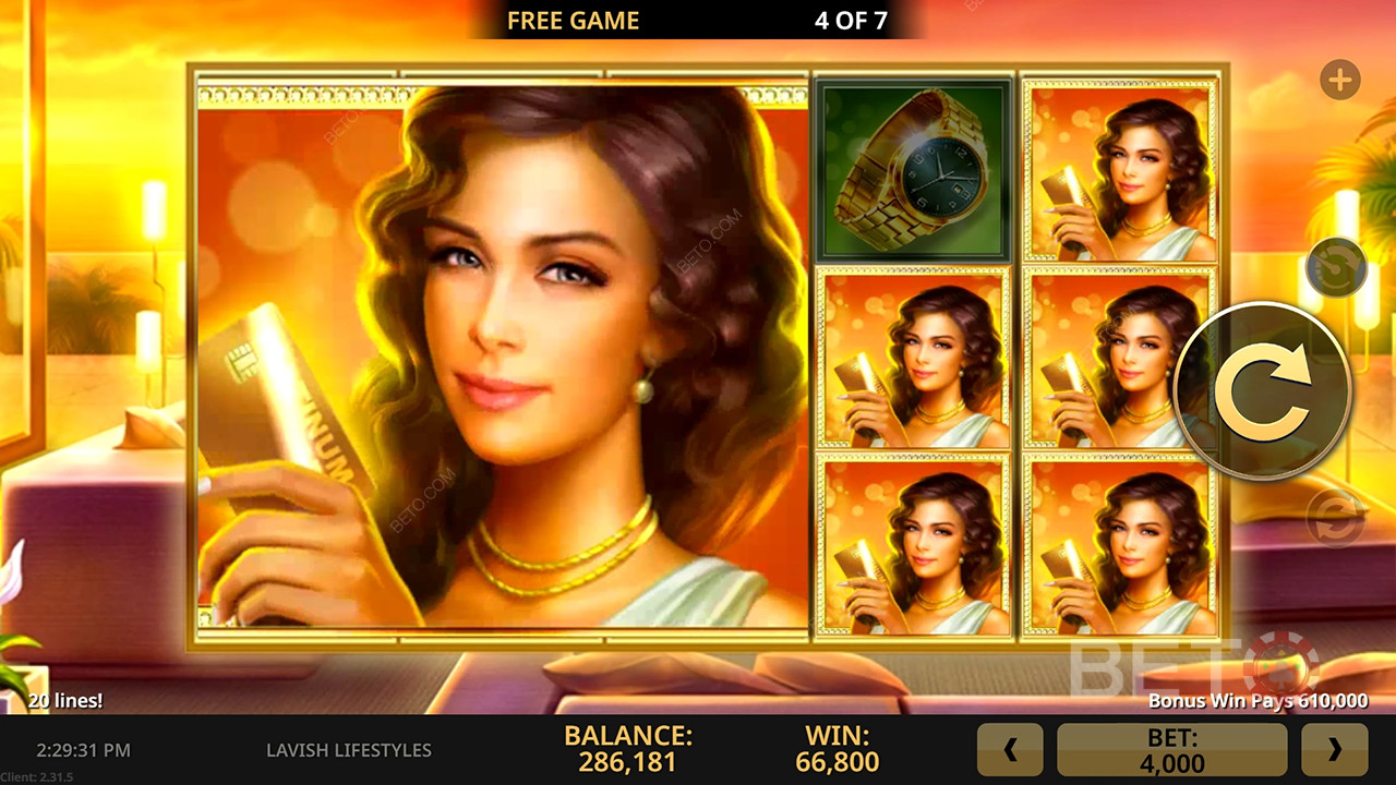 Lavish Lifestyles Jeu Gratuit